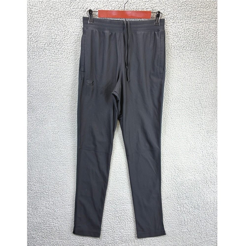 Under Armour Sportstyle Track Jogger Pants Mens M Black Athletic Running